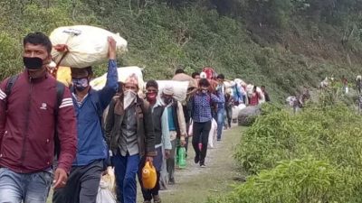 भारतीय क्वारेन्टाइनमा रहेका नेपाली आउन थाले स्वदेश
