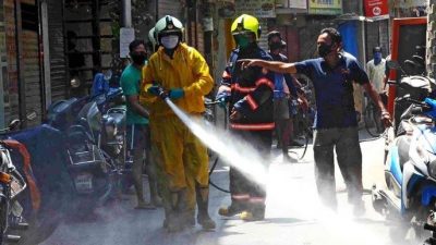 किटनाशक स्प्रे स्वास्थ्यका लागि हानिकारक भन्दै मानिसमा नछर्कन मन्त्रालयको अनुरोध