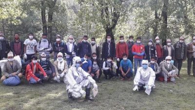 कोरोना रिपोर्ट नेगेटिभ आएपछि ११९ जना नागरिक क्वारेन्टाइनबाट फर्किए