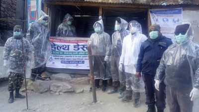 कर्णालीका कोभिड फ्रन्टलाइनरले पाएनन् जोखिम भत्ता