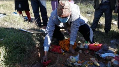 अस्पताल शिलान्यासमा कांग्रेसद्धारा विरोध