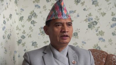 नवनियुक्त स्वास्थ्यमन्त्री तामाङले लिए शपथ