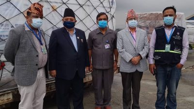 पहिलो पटक एकैसाथ ४४ लाख डोज भेरोसेल खोप काठमाडौं ल्याइयो