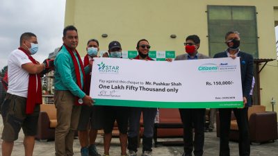 स्टार हस्पिटलद्वारा ‘सम्बन्ध जोडौं, देश घुमौं’का साइकल यात्रीहरुलाई विदाइ