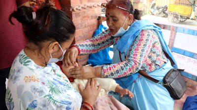 देशभरका बालबालिकालाई भिटामिन ‘ए’ र जुकाको औषधी खुवाइँदै [फोटोफिचर]