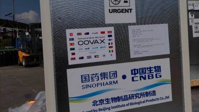 चीनबाट आइपुग्यो १० लाख २० हजार मात्रा खोप