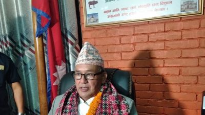 स्वास्थ्य राज्यमन्त्री भवानी खापुङले गरे पदभार ग्रहण, यस्तो छ पहिलो&hellip;