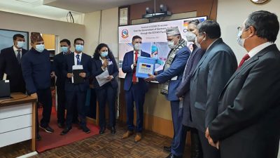 कोभ्यास सुविधामार्फत जमर्नीले दियो नेपाललाई ४१ लाख डाेज खोप