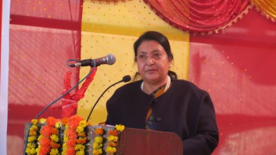 सबै नागरिकलाई कोभिड-१९ विरुद्धको खोप लगाउन राष्ट्रपतिको ध्यानाकर्षण