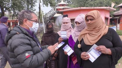 बाँकेमा खोप लगाउनेको भिड : पहिलो डोज ८० र दोस्रो…