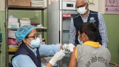 ७० प्रतिशतलाई पूर्ण खोप लगाउन सफल भएकोमा नेपाललाई डब्लुएचओले दियो&hellip;