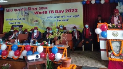 ५ वर्षभित्रमा क्षयराेगको अन्त्य गर्छौं : स्वास्थ्यमन्त्री खतिवडा