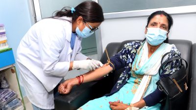 लगनखेलमा महिलाहरुको स्तन तथा पाठेघरको मुखको क्यान्सर शिविर