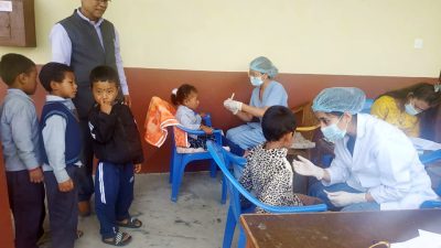 बालबालिकालाई दन्त शिक्षा तथा परीक्षण