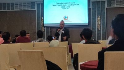 स्वास्थ्य सचिव डा. रोशन पोखरेल भन्छन्, ‘बिमाको मोडालिटी परिवर्तन गर्नुपर्छ’