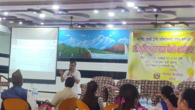 पोषणमा लगानी बढाउन स्वास्थ्यकर्मीको जोड
