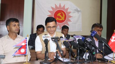 पूर्ववत व्यवस्थाअनुसार नै स्वास्थ्य बीमा कार्यक्रम सुचारु गर्न एमालेको माग