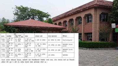 विपी कोइराला स्वास्थ्य विज्ञान प्रतिष्ठान १ अर्ब ४१ करोड ऋणमा