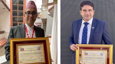 डा. धिमाल र डा झालाई ‘राष्ट्रिय विज्ञान, प्रविधि तथा नवप्रवर्तन&hellip;