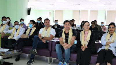 मेडिसिटीमा मष्तिष्क पक्षघातपछिको पुनःस्थापनाबारे अन्तर्राष्ट्रिय प्रशिक्षण