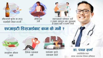 एन्जाइटी हुँदा यस्ता देखिन्छन् लक्षण, यसरी बच्न सकिन्छ ?