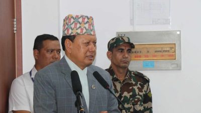 आयुर्वेदको विकासका लागि कार्ययोजना बनाएर अगाडि बढ्नुपर्छ : स्वास्थ्यमन्त्री